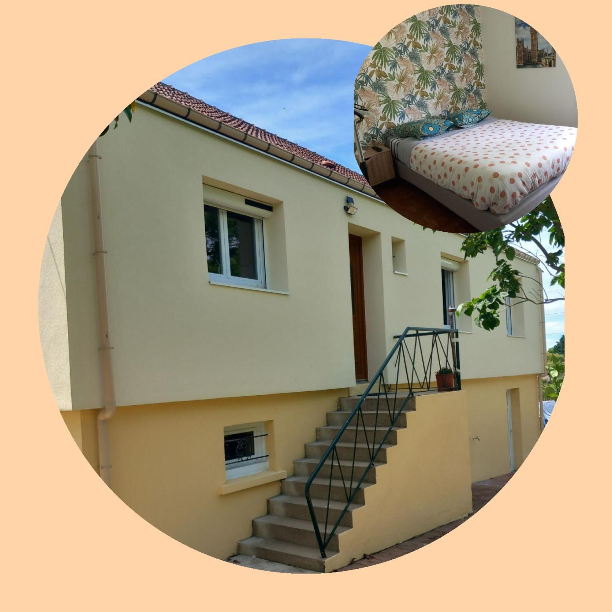 Les Cyclamens 1 Apartment Cosne-Cours-Sur-Loire Luaran gambar